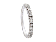 Jewellery, ETERNITY RING, 18K white gold, in auction: Lilla jewellery – Tuesday 21 October