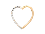 Jewellery, PENDANT, heart. 18K gold, in auction: Lilla jewellery – Tuesday 21 October