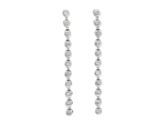 Jewellery, EARRINGS, 14K white gold, in auction: Lilla jewellery – Tuesday 4 November