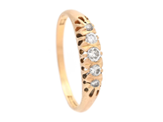 Jewellery, RING, 18K gold, in auction: Lilla jewellery – Tuesday 21 October