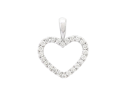 Jewellery - PENDANT, 18K white gold - View 1