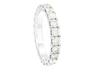 Jewellery, FULL ETERNITY RING, 18K white gold, in auction: Modern – Saturday 11 October