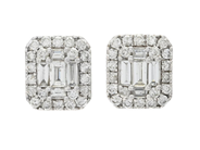 Jewellery - EARRINGS, 18K white gold - View 1