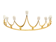 Jewellery, DIADEM, gilt sterling silver, in auction: Lilla jewellery – Tuesday 21 October