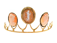 Jewellery, DIADEM, gilt silver, in auction: Lilla jewellery – Tuesday 21 October
