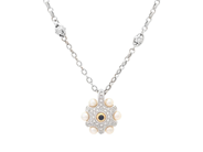 Jewellery - PENDANT/CHAIN, 18K white gold/gold - View 1