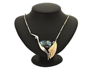 Jewellery - NECKLACE, 18K gold/white gold - View 7