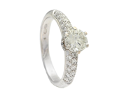 Jewellery - RING, 18K white gold - View 1