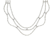 Jewellery, NECKLACE, 18K white gold, in auction: Modern – Saturday 8 November