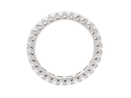 Jewellery - FULL ETERNITY RING, 18K white gold - View 2