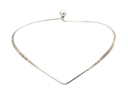 Jewellery, NECKLACE, silver, in auction: Modern – Saturday 11 October