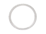 Jewellery - FULL ETERNITY RING, 18K white gold - View 2