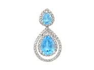 Jewellery - PENDANT, 18K white gold - View 1