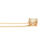 Jewellery - SOLITAIRE NECKLACE, 18K gold - View 2