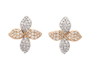 Jewellery - EARRINGS, 18K gold/white gold - View 1