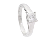 Jewellery - RING, 18K white gold - View 1