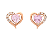 Jewellery - EARRINGS, 18K rose gold - View 1