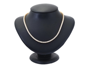 Jewellery - RIVIERE NECKLACE, 18K gold - View 2