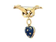 Jewellery - BROOCH/LOCKET, heart - View 2