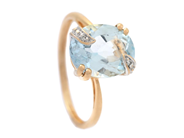 Jewellery, RING, 18K gold/white gold, in auction: General – Tuesday 28 October