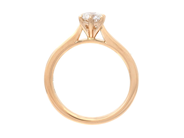 Jewellery - SOLITAIRE RING, 18K gold - View 2