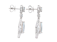 Jewellery - EARRINGS, 18K white gold - View 2