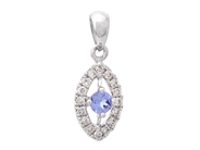 Jewellery - PENDANT, 18K white gold - View 1