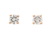 Jewellery - SOLITAIRE EARRINGS, 18K gold - View 1
