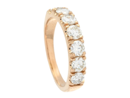 Jewellery - ETERNITY RING, 18K gold - View 1