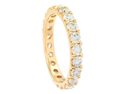 Jewellery - FULL ETERNITY RING, 18K gold - View 1