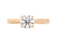 Jewellery - SOLITAIRE RING, 18K gold - View 3
