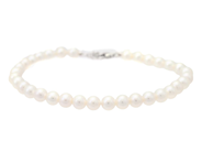 Jewellery - PEARL BRACELET, cultured freshwater pearls approx. 5,0-5,5 mm - View 1