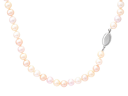 Jewellery - PEARL NECKLACE, cultured freshwater pearls approx. 6,0-6,5 mm - View 1