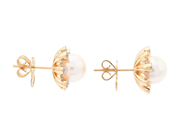 Jewellery - PEARL EARRINGS, 18K gold - View 2