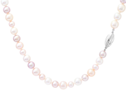 Jewellery - PEARL NECKLACE, cultured freshwater pearls approx. 6,0-9,0 mm - View 1