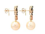 Jewellery - PEARL EARRINGS, 18K gold - View 2