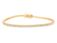 Jewellery - TENNIS BRACELET, 18K gold - View 1