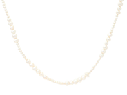 Jewellery - PEARL NECKLACE, cultured freshwater pearls approx. 2,0/4,0 mm - View 1