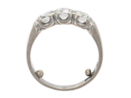 Jewellery - ETERNITY RING, 18K white gold - View 2