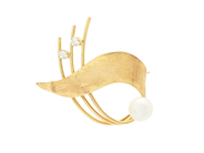 Jewellery - BROOCH, 18K gold - View 1