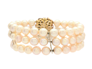Jewellery - PEARL BRACELET, 3 rows - View 2