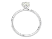 Jewellery - SOLITAIRE RING, 18K white gold - View 2
