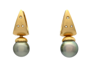 Jewellery - EARRINGS, 18K gold - View 1