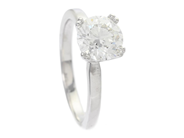 Jewellery, SOLITAIRE RING, 18K white gold, in auction: Classic – Saturday 25 October