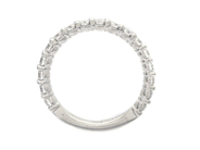 Jewellery - ETERNITY RING, 18K white gold - View 2
