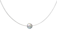Jewellery - NECKLACE, 18K white gold - View 1