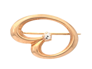 Jewellery, BROOCH, 18K gold, in auction: General – Tuesday 28 October