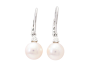 Jewellery - PEARL EARRINGS, 18K white gold - View 1