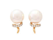 Jewellery - PEARL EARRINGS, 18K gold - View 1