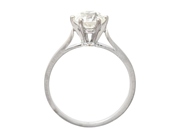 Jewellery - SOLITAIRE RING, 18K white gold - View 2